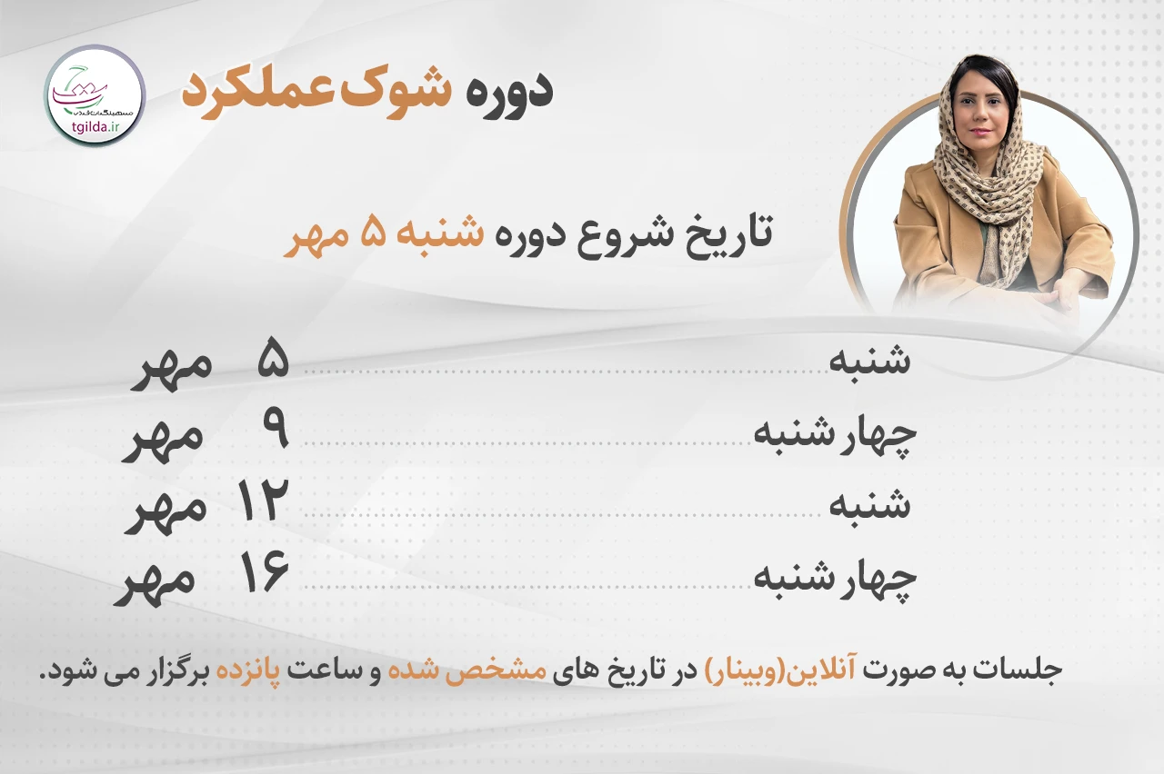 شوک عملکرد - تاریخ برگزاری اسلاید